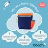 Coachi Train & Treat Bag - Navy